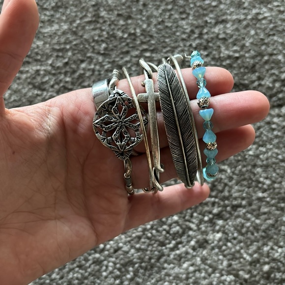 Alex and Ani bracelet set - Picture 1 of 4